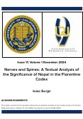 Cover page: Nerves and Spines: A Textual Analysis of the Significance of Nopal in the Florentine Codex