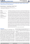 Cover page: Top-Down Influences on Local Networks: Basic Theory with Experimental Implications