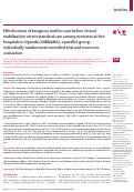 Cover page: Effectiveness of kangaroo mother care before clinical stabilisation versus standard care among neonates at five hospitals in Uganda (OMWaNA): a parallel-group, individually randomised controlled trial and economic evaluation