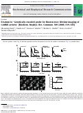 Cover page: Erratum to “Genetically encoded probe for fluorescence lifetime imaging of CaMKII activity” [Biochem. Biophys. Res. Commun. 369 (2008) 519–525]