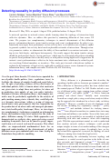 Cover page: Detecting causality in policy diffusion processes