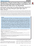 Cover page: Identification of Novel Genetic Risk Loci in Maltese Dogs with Necrotizing Meningoencephalitis and Evidence of a Shared Genetic Risk across Toy Dog Breeds