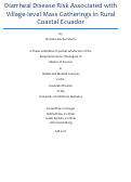 Cover page of Diarrheal Disease Risk Associated with Village-level Mass Gatherings in Rural Coastal Ecuador