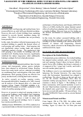 Cover page: Validation of the thermal effect of roof with the Spraying and green 
plants in an insulated building