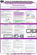 Cover page: SYS 1: Programming and Architecting Embedded Networked Systems