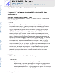 Cover page: Compton PET: a layered structure PET detector with high performance