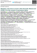 Cover page: Obstetric outcomes in women with rheumatic disease and COVID-19 in the context of vaccination status.