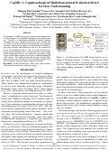 Cover page: CogME: A Cognition-Inspired Multi-Dimensional Evaluation Metric for Story Understanding