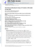 Cover page: Time-Driven Activity-Based Costing of CT-Guided vs MR-Guided Prostate SBRT.