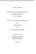 Cover page: Seismic and Acoustic Investigations of Rock Fall Initiation, Processes, and Mechanics