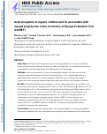 Cover page: Axial Elongation in Myopic Children and its Association With Myopia Progression in the Correction of Myopia Evaluation Trial.