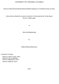 Cover page: Bayesian Time-Domain Finite Element Model Updating of Civil Infrastructure Systems