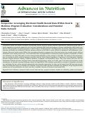 Cover page: Perspective: Leveraging Electronic Health Record Data Within Food Is Medicine Program Evaluation: Considerations and Potential Paths Forward.