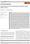 Cover page: Natural and forced soil aeration during agricultural managed aquifer recharge