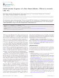 Cover page: Draft Genome Sequence of a Rare Smut Relative, Tilletiaria anomala UBC 951