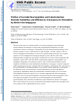 Cover page: Profiles of secreted neuropeptides and catecholamines illustrate similarities and differences in response to stimulation by distinct secretagogues