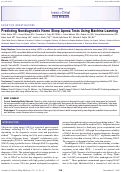 Cover page: Predicting Nondiagnostic Home Sleep Apnea Tests Using Machine Learning.