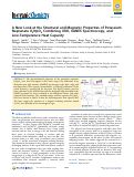 Cover page: A New Look at the Structural and Magnetic Properties of Potassium Neptunate K2NpO4 Combining XRD, XANES Spectroscopy, and Low-Temperature Heat Capacity