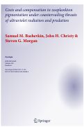 Cover page: Costs and compensation in zooplankton pigmentation under countervailing threats of ultraviolet radiation and predation