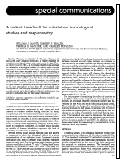 Cover page: A rodent treadmill for inhalation toxicological studies and respirometry