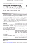 Cover page: Rindopepimut with Bevacizumab for Patients with Relapsed EGFRvIII-Expressing Glioblastoma (ReACT): Results of a Double-Blind Randomized Phase II Trial