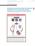 Cover page: Designing Acellular Injectable Biomaterial Therapeutics for Treating Myocardial Infarction and Peripheral Artery Disease