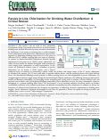 Cover page: Passive In-Line Chlorination for Drinking Water Disinfection: A Critical Review