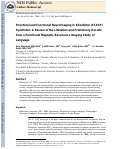 Cover page: Structural and functional neuroimaging in Klinefelter (47,XXY) syndrome: A review of the literature and preliminary results from a functional magnetic resonance imaging study of language