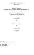 Cover page: Musings on the Ruptures: Examining the Circulations of Chinese Modern Dance in the U.S.