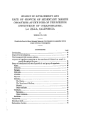 Cover page: Season of attachment and rate of growth of sedentary marine organisms at the pier of the Scripps Institution of Oceanography, La Jolla, California