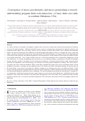 Cover page: Convergence of micro-geochemistry and micro-geomechanics towards understanding proppant shale rock interaction: A Caney shale case study in southern Oklahoma, USA