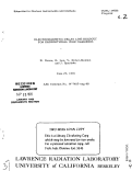 Cover page: ELECTROMAGNETIC DELAY LINE READOUT FOR PROPORTIONAL WIRE CHAMBERS