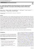 Cover page: A 1-week sleep and light intervention improves mood in premenstrual dysphoric disorder in association with shifting melatonin offset time earlier