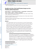 Cover page: Benefits and risks of the Sanofi-Pasteur dengue vaccine: Modeling optimal deployment