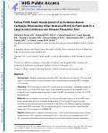 Cover page: Follow YOUR Heart: development of an evidence-based campaign empowering older women with HIV to participate in a large-scale cardiovascular disease prevention trial