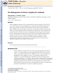 Cover page: The Pathogenesis of Chronic Lymphocytic Leukemia