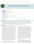 Cover page: Navigating assumptions of wildlife viewing impacts