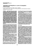 Cover page: Agricultural soil fumigation as a source of atmospheric methyl bromide.