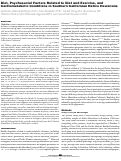 Cover page: Diet, psychosocial factors related to diet and exercise, and cardiometabolic conditions in Southern Californian Native Hawaiians.