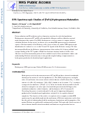 Cover page: EPR Spectroscopic Studies of [FeFe]-Hydrogenase Maturation