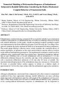 Cover page: Numerical Modeling of Deformation Response of Embankment Subjected to Rainfall Infiltration Considering the Hydro-Mechanical Coupled Behavior of Unsaturated Soils