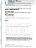 Cover page: Point-of-Care Testing for Sexually Transmitted Infections: A Review of Recent Developments.