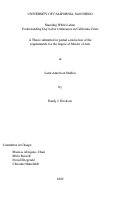 Cover page: Standing while Latino : understanding day labor ordinances in California cities