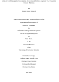 Cover page: robots.txt: An Ethnographic Investigation of Automated Software Agents in User-Generated Content Platforms