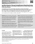 Cover page: An Official American Thoracic Society/European Respiratory Society Statement: Update on Limb Muscle Dysfunction in Chronic Obstructive Pulmonary Disease