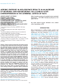 Cover page: Aerobic exercise in adolescence results in an increase of neuronal and non-neuronal cells and in mTOR overexpression in the cerebral cortex of rats