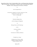 Cover page: Expeditious Data Center Sustainability, Flow, and Temperature Modeling: Life-Cycle Exergy Consumption Combined with a Potential Flow Based, Rankine Vortex Superposed, Predictive Method