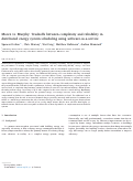 Cover page: Moore vs. Murphy: Tradeoffs between complexity and reliability in distributed energy system scheduling using software-as-a-service