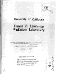 Cover page: ORGANIC GEOCHEMICAL STUDIES. I. MOLECULAR CRITERIA FOR HYDROCARBON GENESIS