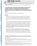 Cover page: A comprehensive framework for navigating patient care in systemic sclerosis: A global response to the need for improving the practice of diagnostic and preventive strategies in SSc.